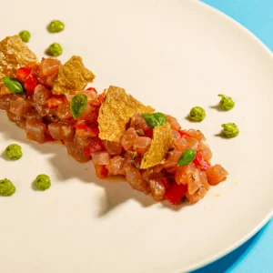 Tartare di tonno alla mediterranea